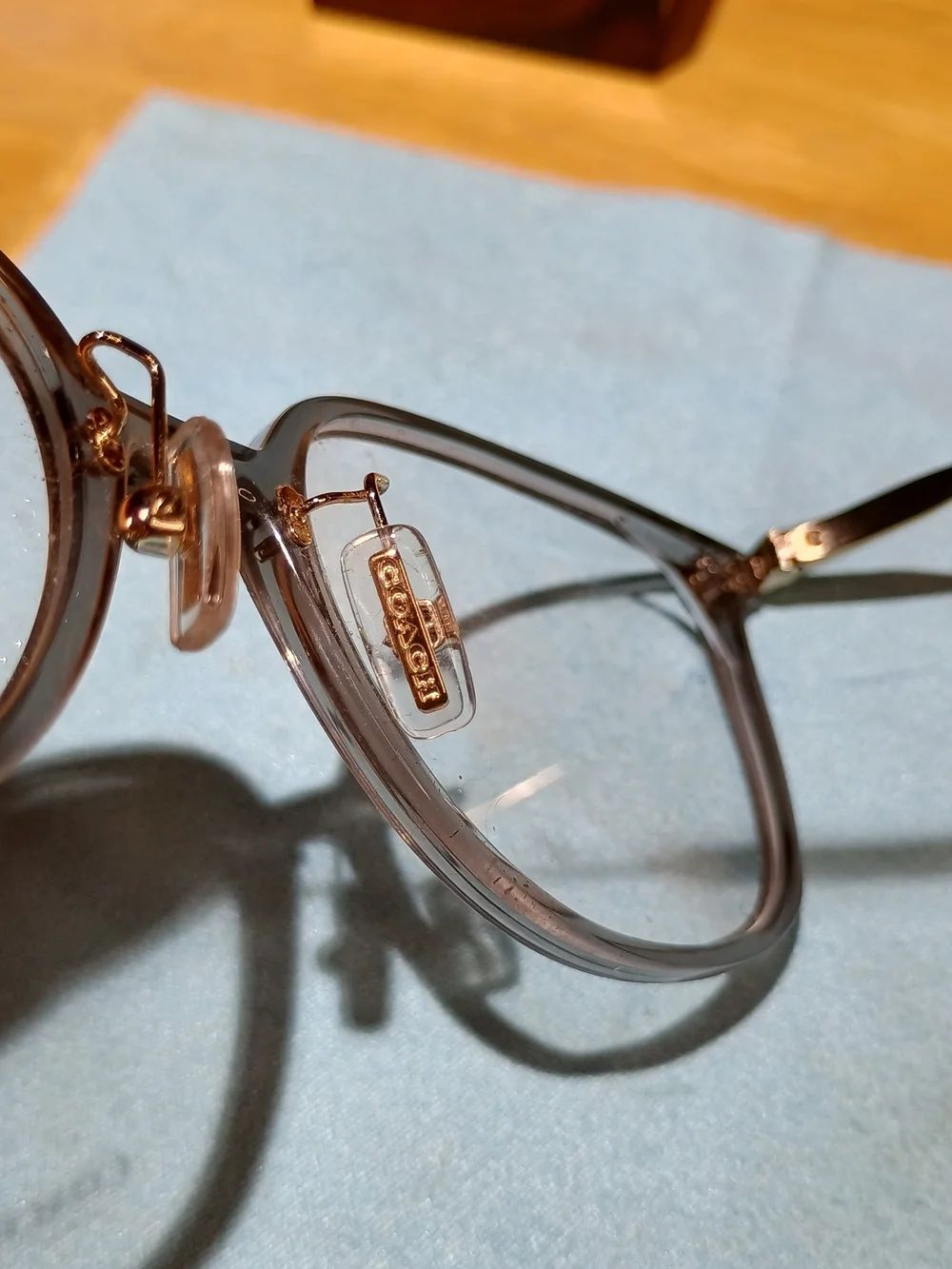 Coach transparent round